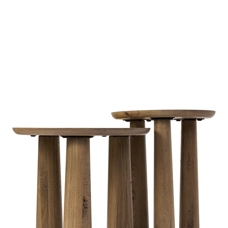 Kove Solid Wood Nesting Tables