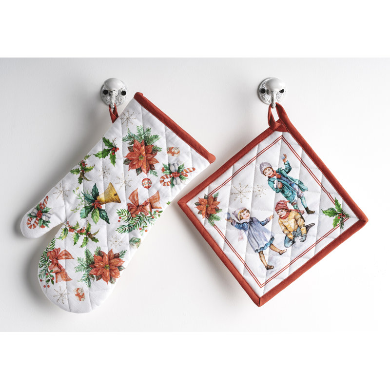 Gant de cuisine 100% coton Maison d'Hermine