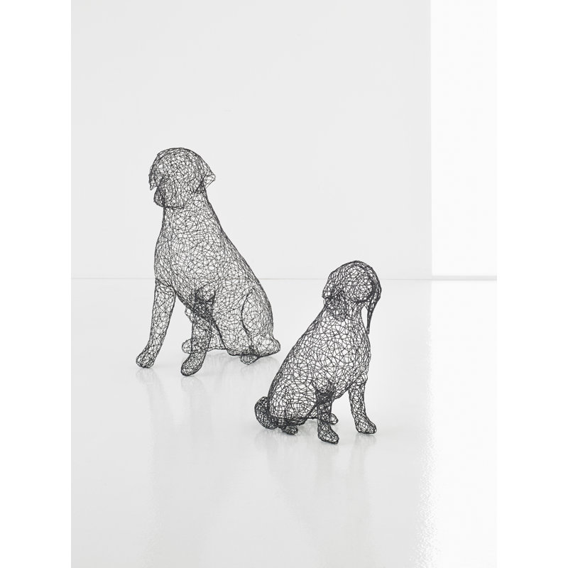 Crazy Wire Beagle Figurine