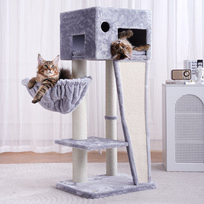 Arbre à chat H 51,6 po Modern
