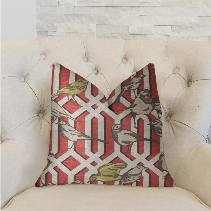 Coussin de luxe Bird Forest, 20 po x 36 po, Coussin lombaire