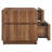 Isola 2 Drawer Nightstand In Walnut-118103528