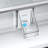 Samsung Bespoke 4-Door French Door Refrigerator (29 cu. ft.) with Beverage Center™ - Middle and Bottom Panels in Fingerprint Resistant Stainless Steel-87317771