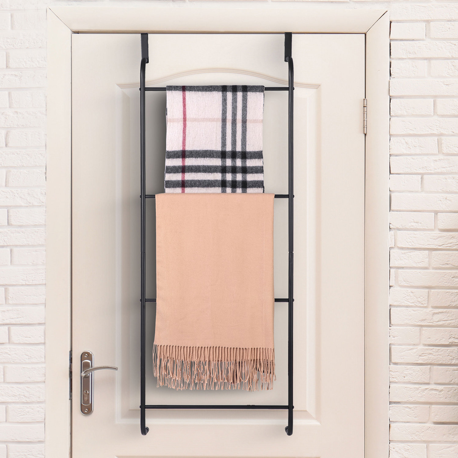 Rebrilliant Black 4 Bars OverTheDoor Blanket Ladder Wayfair