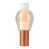 Blanc / cuivre / ambre