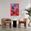 Tour of Brittany Cyclist, art mural contemporain coloré-129549366