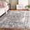 Highworth Oriental Ivory/Black Area Rug