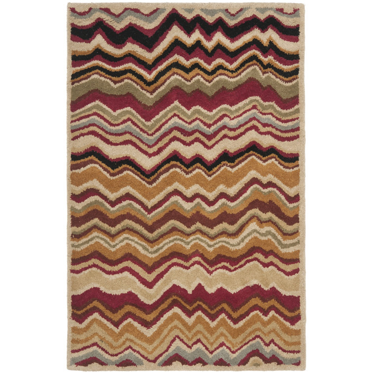 Tanner Hand Tufted Wool Abstract Rug