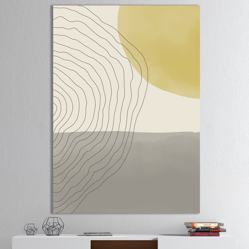 " Minimal Geometric Compositions Of Elementary Forms XXXIV ", 24'' H x 32'' W x 1'' D
