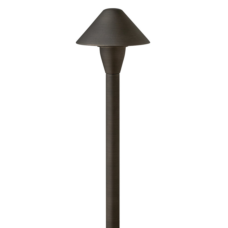 Autre éclairage de sentier en métal Hardy Island, H 15,75 po x l 5,25 po x P 5,25 po