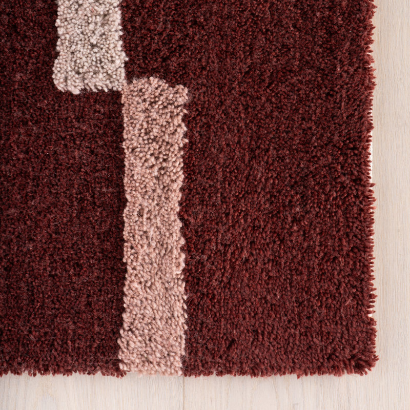 Sativae Geometric Rug, Rectangle 8'6" x 11'6"