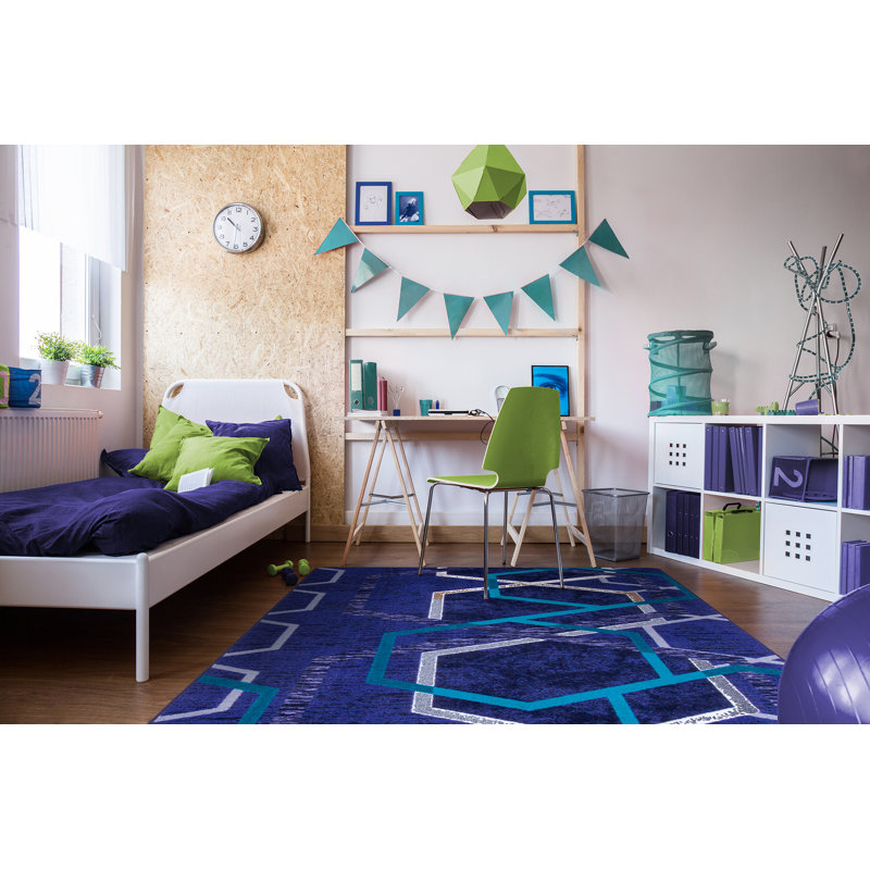 Tapis Double Helix par Joy Carpets, Rectangle 5 pi 4 po x 7 pi 8 po