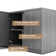 Negin Storage Side cabinet with Two Shelves