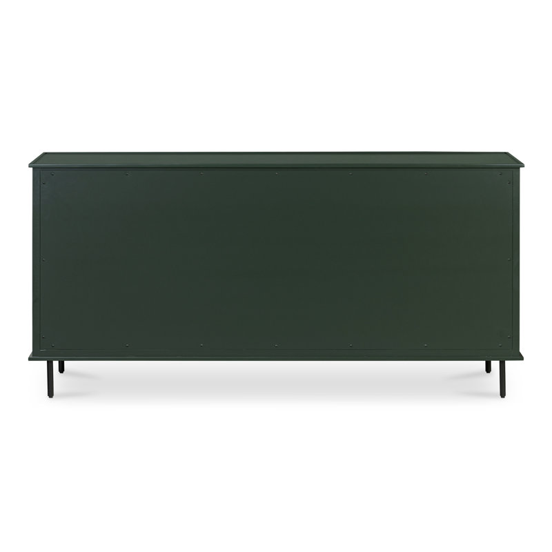 Satie 6 DRAWER DRESSER, Deep Green
