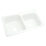 Maxeen 33'' L Double Basin Kitchen Sink