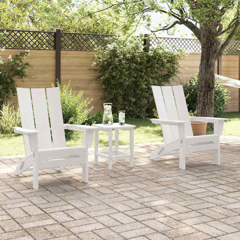 Outdoor Adirondack Chair, White