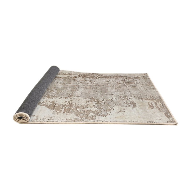 Tapis beige Botkins, Rond 8 pi