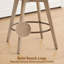 Tabouret pivotant rembourré Mangu (ensemble de 2)-24827790