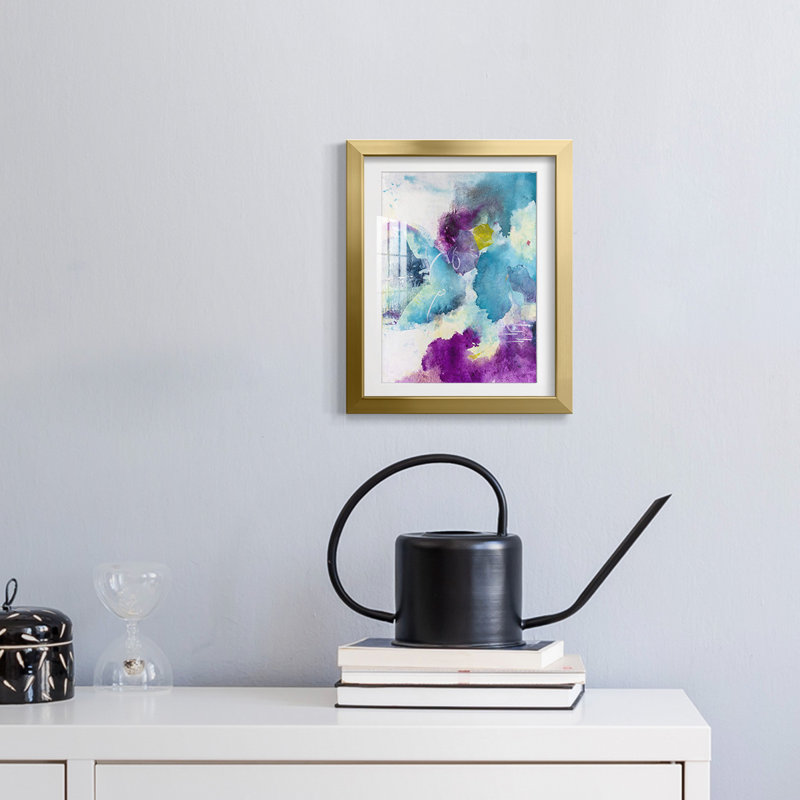 «Dreaming I», impression encadrée, H 28,5 po x l 20,5 po, Doré