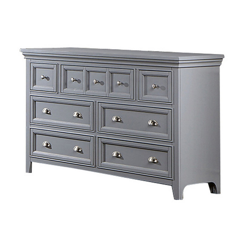 7 - Drawer Dresser, Gray