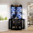 Conner Bar Cabinet with Wine Storage and LED Strip-1140370336