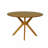 Clift ROX 4 Person Round Dining Table 45,27" , Solid, Oak Lacquered-1965798680