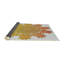 Tapis de zone jaune/orange à motifs-1978815217