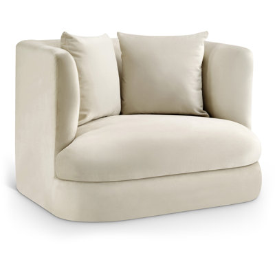 Chaise en velours Ethalind