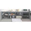 Lit de jour en bois double avec lit gigogne simple, lit de jour avec tablette de rangement et ports de chargement USB, gris-1850052112-1850052113
