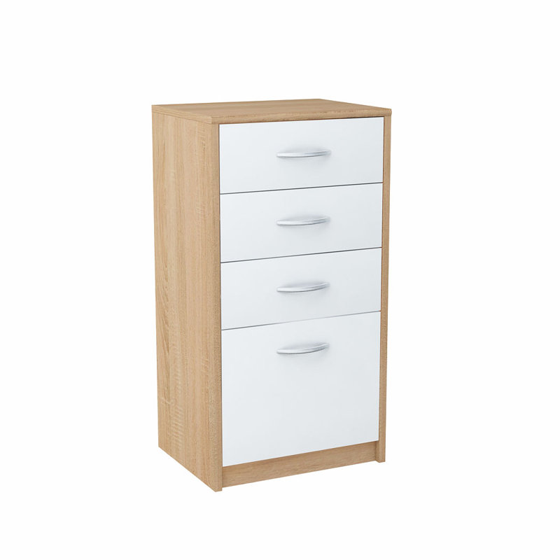 45cm Sideboard, Sonoma/White