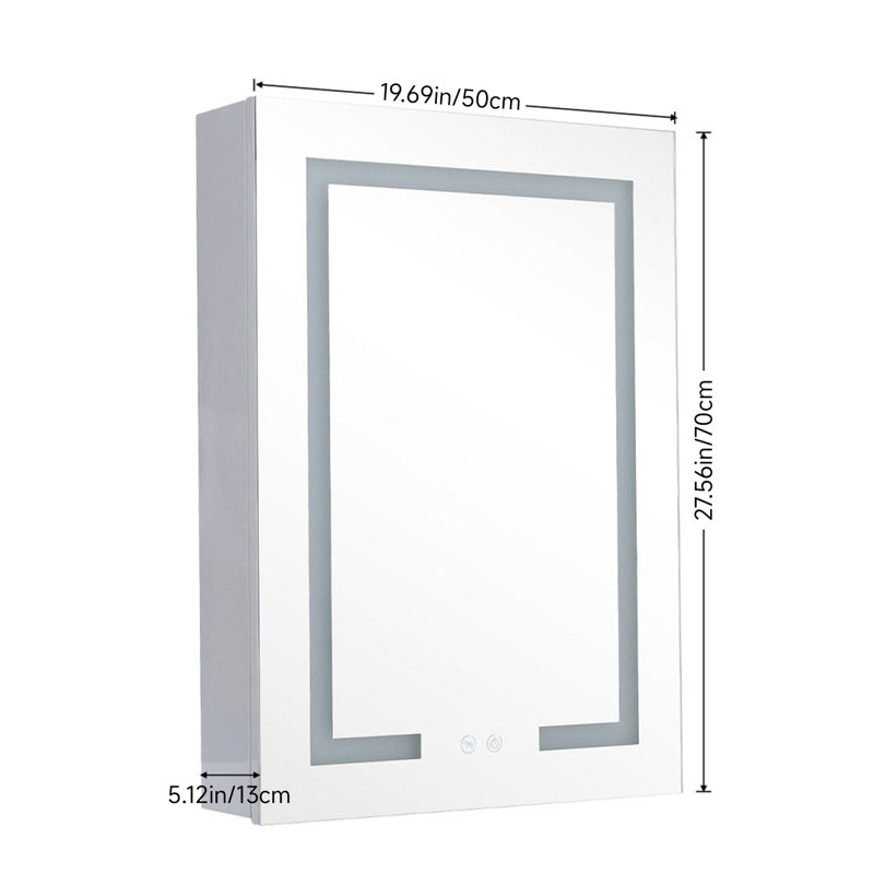 W H Medicine Cabinet Mirror