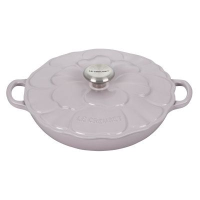 Le Creuset Signature Enameled Cast Iron Petal Braiser, 2.25qt.