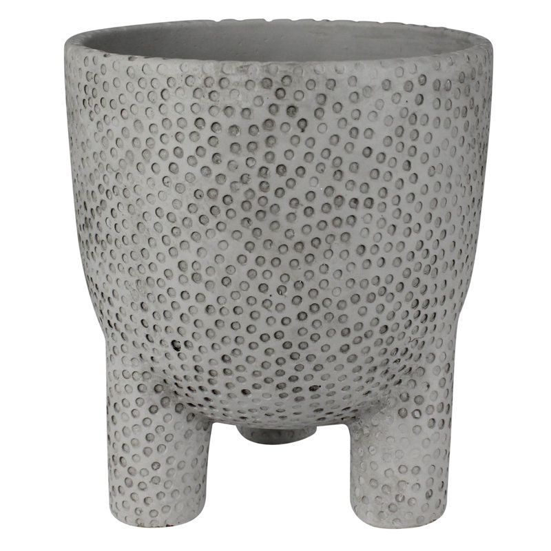 Cache-pot texturé en trépied Bottolf