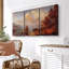 Les montagnes Rocheuses, reproduction sur toile-99074421
