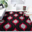 Tapis noir / rouge / gris Alsup-1092449708