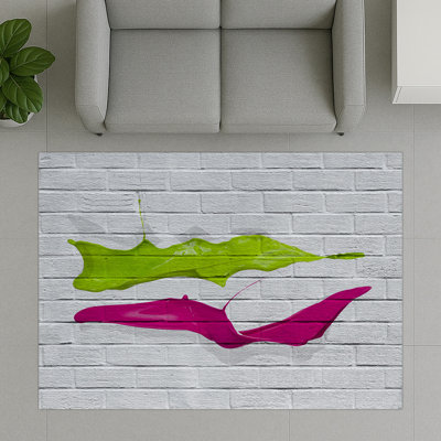 Brick Area Rug