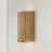 Donovan Steel Flush Mounted Sconce-94393085