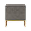 Table de chevet 2 tiroirs Keeya-1870862910