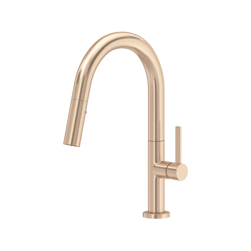 Lux Pull-Down Bar/Food Prep Kitchen Faucet, Vintage Gold