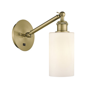 Applique murale 1 lumière 5 po avec bras ajustable Shauna
