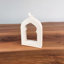 Sculpture Mihrab Stone Arch avec croissant de lune