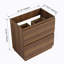 Meuble-lavabo de 30 po sans lavabo supérieur-113463756