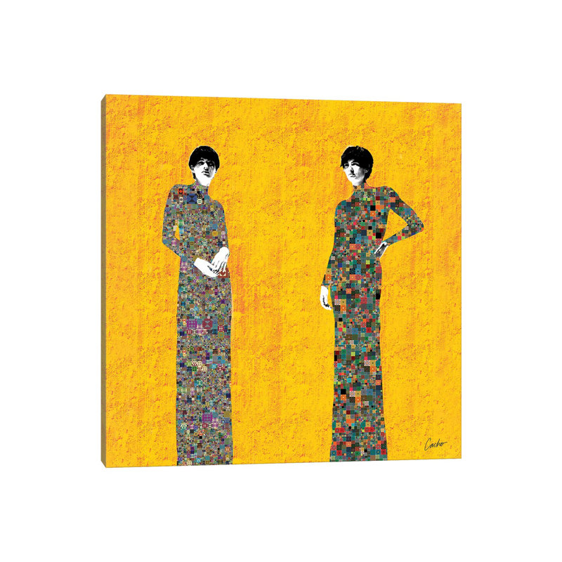Parallel Situations by Jose Cacho - Print on Canvas, Wrapped Canvas, 45.72cm H x 45.72cm W x 3.81cm D