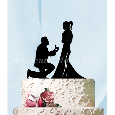 Wood Cake Topper
