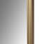 Gold Scalloped Wood Wall Mirror