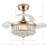 30" Dimmable Crystal Chandelier Fan-1519929455