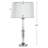 Heslin Crystal Standard Table Lamp