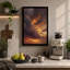 Dramatic Sunset Sky Modern - Wrapped Canvas-416873432-416873435