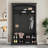 Raffie Hall Tree 47.22'' Wide with Bench and Shoe Storage-805919158