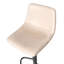 Swivel Upholstered and Faux Leather Adjustable Height Bar Stool-1830575401